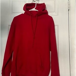 Red hoodie